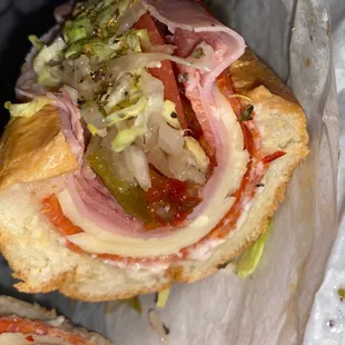 Deluxe sub with everything!