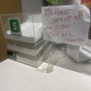 Cash App accepted here