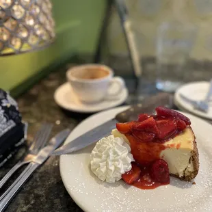 Strawberry cheesecake