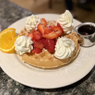 Perfection. Crisp Belgian Waffle