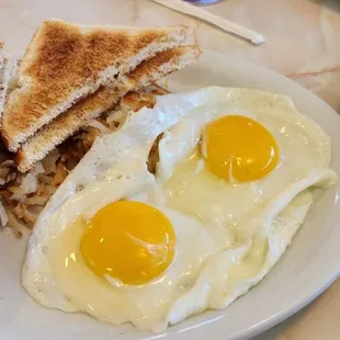 Two eggs any style