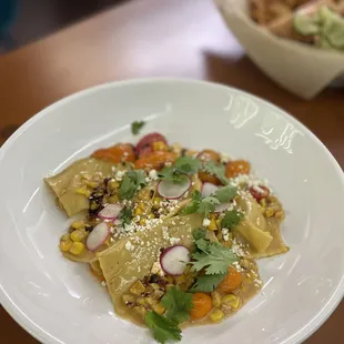 street corn ravioli