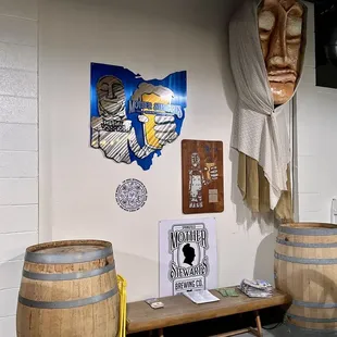 Interior entrance with upcoming event information