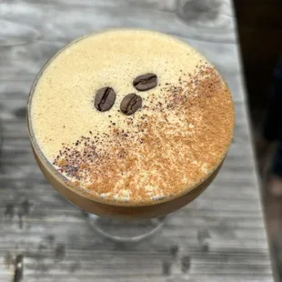 Decaf espresso martini