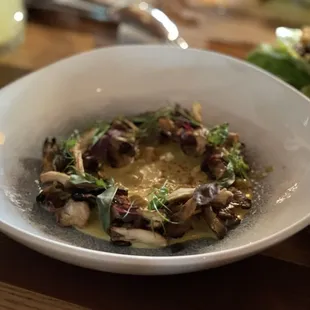 Grilled Oyster Mushrooms
