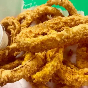 fried onion rings