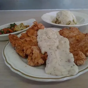 Chicken Fried Steak Dinner