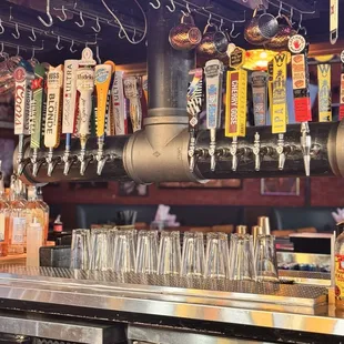 Beers on tap