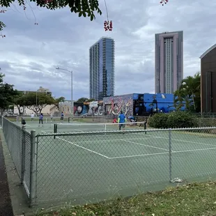11/15/2021 These pickleball courts were installed no more than 6 months ago.