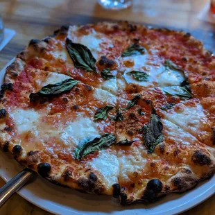 Margherita pizza