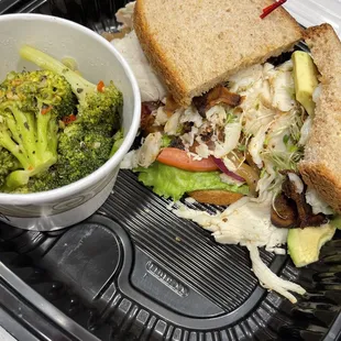 Roast Turkey Blt with add ons