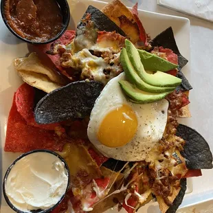 Breakfast nachos