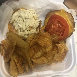 Crab Cake Sandwich
