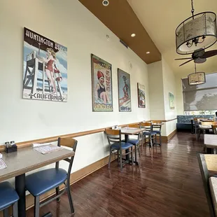 interior, sushi and sashimi