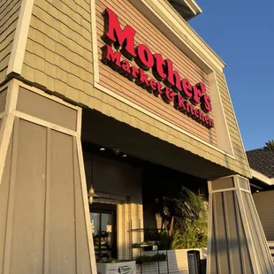 the front of the store