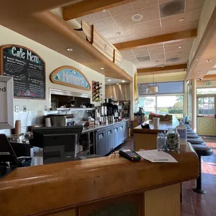 a view of the counter