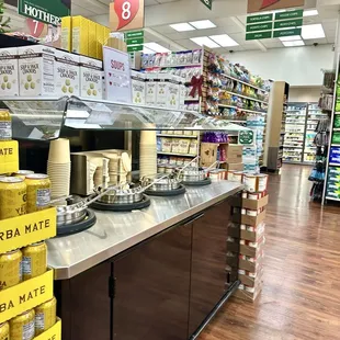 Hb has a soup bar now :)