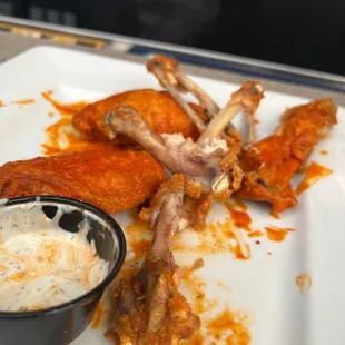 Buffalo Wings Salty AF don&apos;t do it.