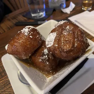 Bread pudding Beignets