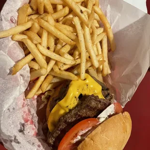 Mouse double patty burger