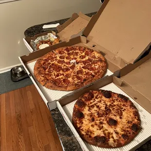 Medium pizza, wings and Saturday night big pizza deal