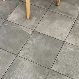 Dirty floor