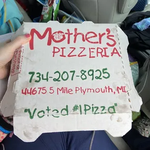 Grease just from the putting the pizza in the box