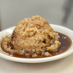 Bread Pudding with Brandy Sauce. Sooo Yummy!!!
