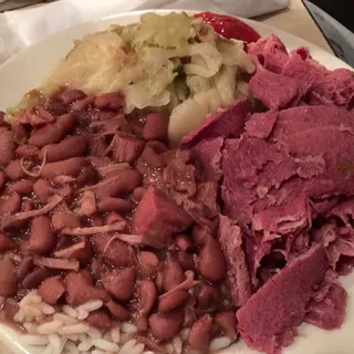 Corned Beef & Cabbage Plate