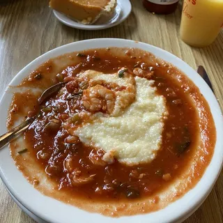Grits with Shrimp Creole