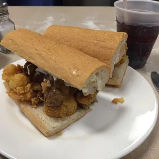 Combo Shrimp & Oyster Po' Boy