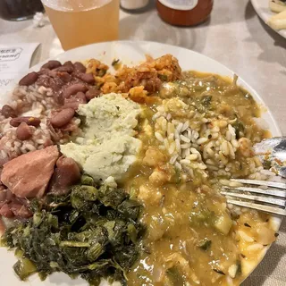 Crawfish touffe PLATE