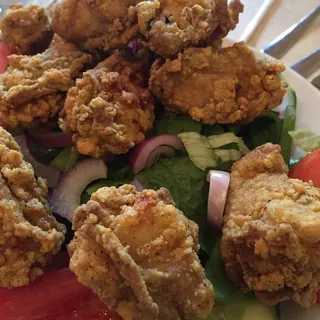 Fried Oyster Salad