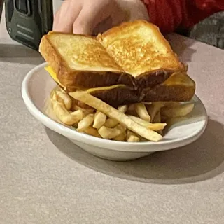 Child's Grilled Cheese Sandwich