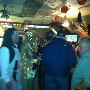 Mother's Saloon on Halloween