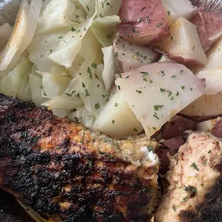 Salmon Fillet and 2 Sides