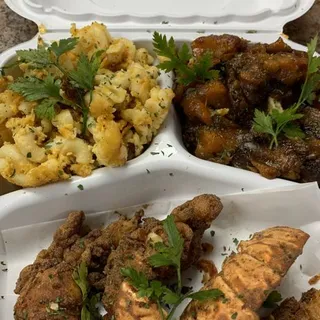 Fried Lobster Tail and 1 Side