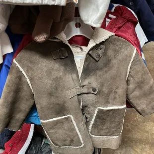 One of the cute little warm fuzzy coat! LOVED IT!