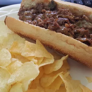 Steak, more like roast beef.