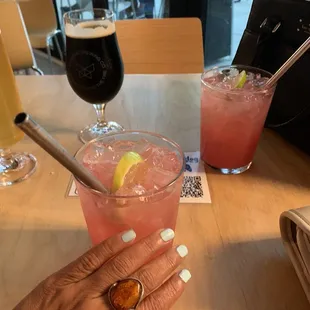 Yummy watermelon mocktail