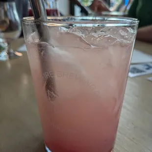 N\A fizzy cherry drink