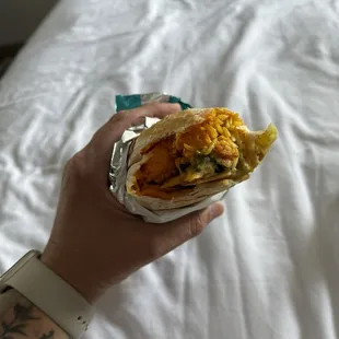Paneer tikka masala Burrito