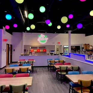 Dine in and experience our colorful &amp; vibey interior aesthetic!