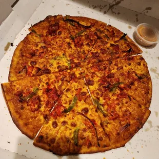 Tikka Masala pizza