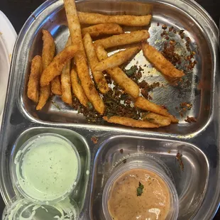 Masala fries