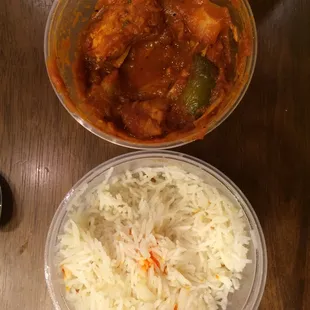 Bhoona chicken and rice - 2go