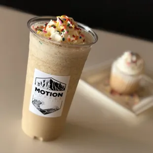 Custom frozen beverages.