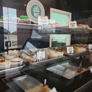 Cupcakes at the attached cupcake place