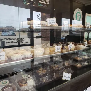 Cupcakes at the attached cupcake place