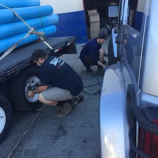 These 2 guys are hard workers for sure!!